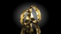 Złote obrączki ślubne ST-124