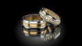 Złote obrączki ślubne ST-181