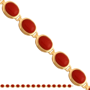 Bransoletka z koralem