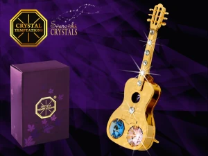 Gitara - Figurka pozłacana 