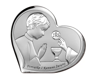 Obrazek pamiątka I Komunii Świętej - Chłopiec