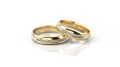 Złote obrączki ślubne ST-3