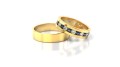 Złote obrączki ślubne ST-082